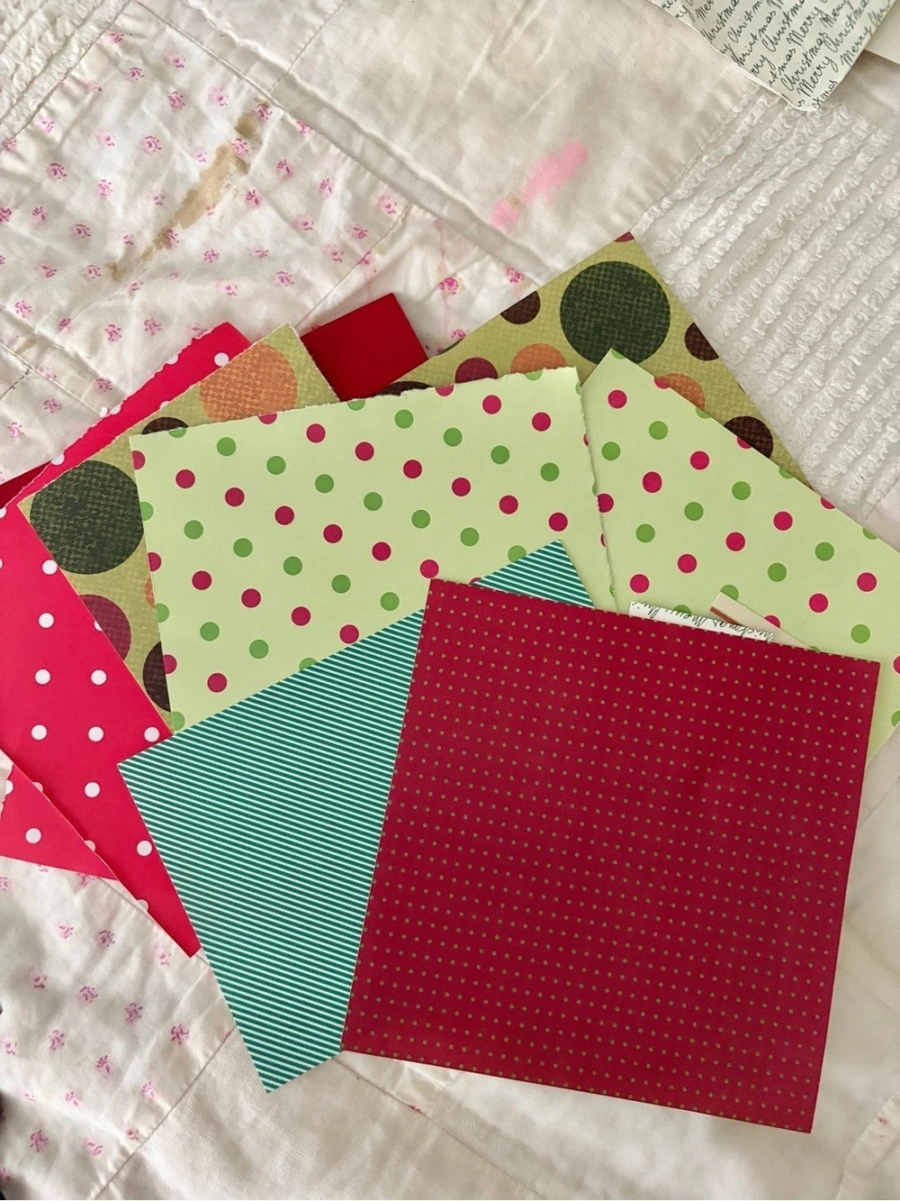 Green & Red Craft Paper Sticker Assortment - Picture 2 of 5